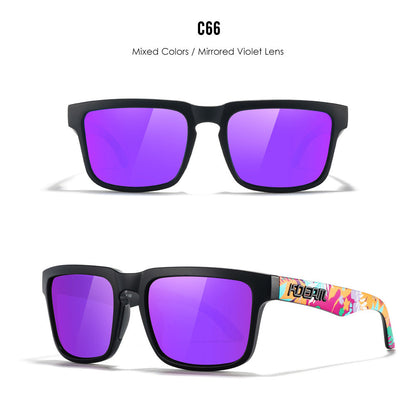 Classic polarized sunglasses for men and women ultra light driving glasses colorful real film sunglasses