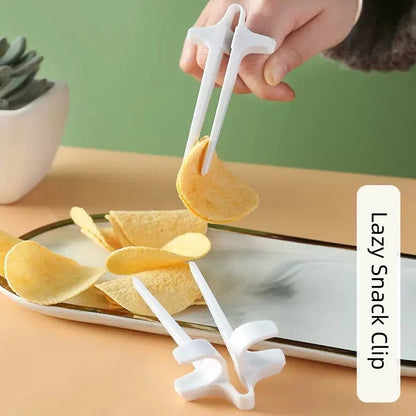 Playing games with fingers chopsticks snacking clips not dirty hands chopsticks finger loops