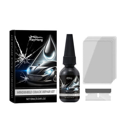 Car Windshield Repair Fluid Set, Car Front Windshield Repair Cracks Clear Vision
