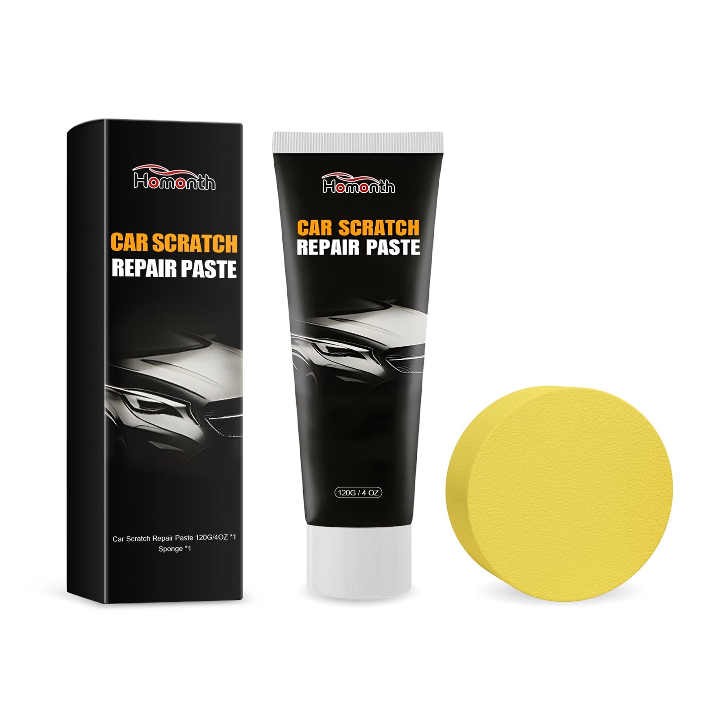 Car Scratch Repair Paste, Automotive Finish Scratch Deep Repair Finish Polishing Reconditioning Cream