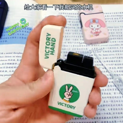 New lighters water guns trick toys mini cartoons spray spoof props that can spray water