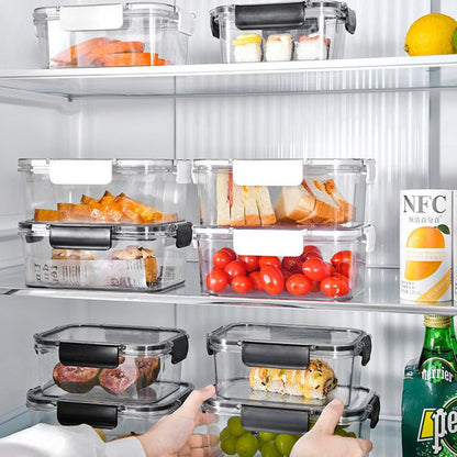 Freshness preservation box food grade refrigerator special storage box freezer with lid