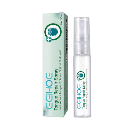 Tongue Repair Spray Repair Tongue Whitening To Relieve Dry, Cracked And Swollen Tongue Oral Care Spray