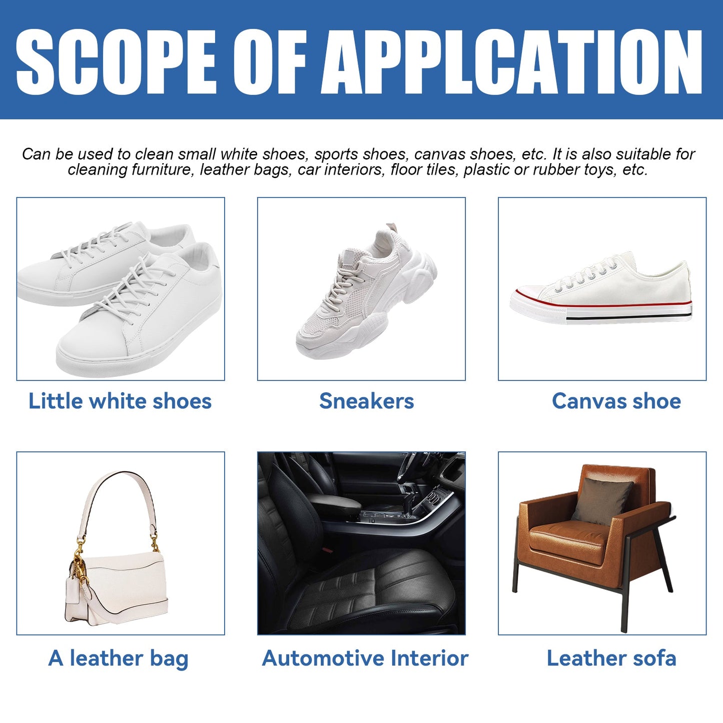 Multi-purpose Decontamination Cream, Small White Shoes Sofa Leather Cleaning Stain Yellow Edge Multi-purpose Cleaning Cream