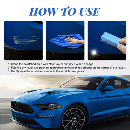 Car Scratch & Swirl Remover, Car Paint Scratches Scratches Repair Cleaning And Polishing Refurbishment Maintenance Kit