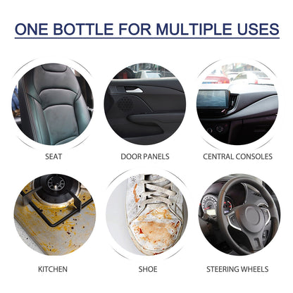 Car Interior Foam Cleaner, Interior Seat Instrument Panel Clean Dust And Polish Maintenance Refurbishing Agent