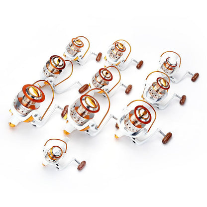 YUMOSHI 12 + 1BB Full Metal Fishing Spinning Reel With Exchangeable Arm Rocker