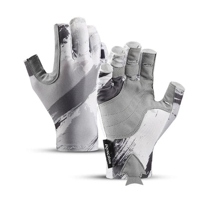 Fishing Gloves Men Women Non-slip Half-finger UV Protection Lightweight Breathable Outdoor Sport Equipment Angling Sailing Glove