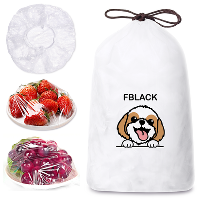Stretch plastic wrap bag