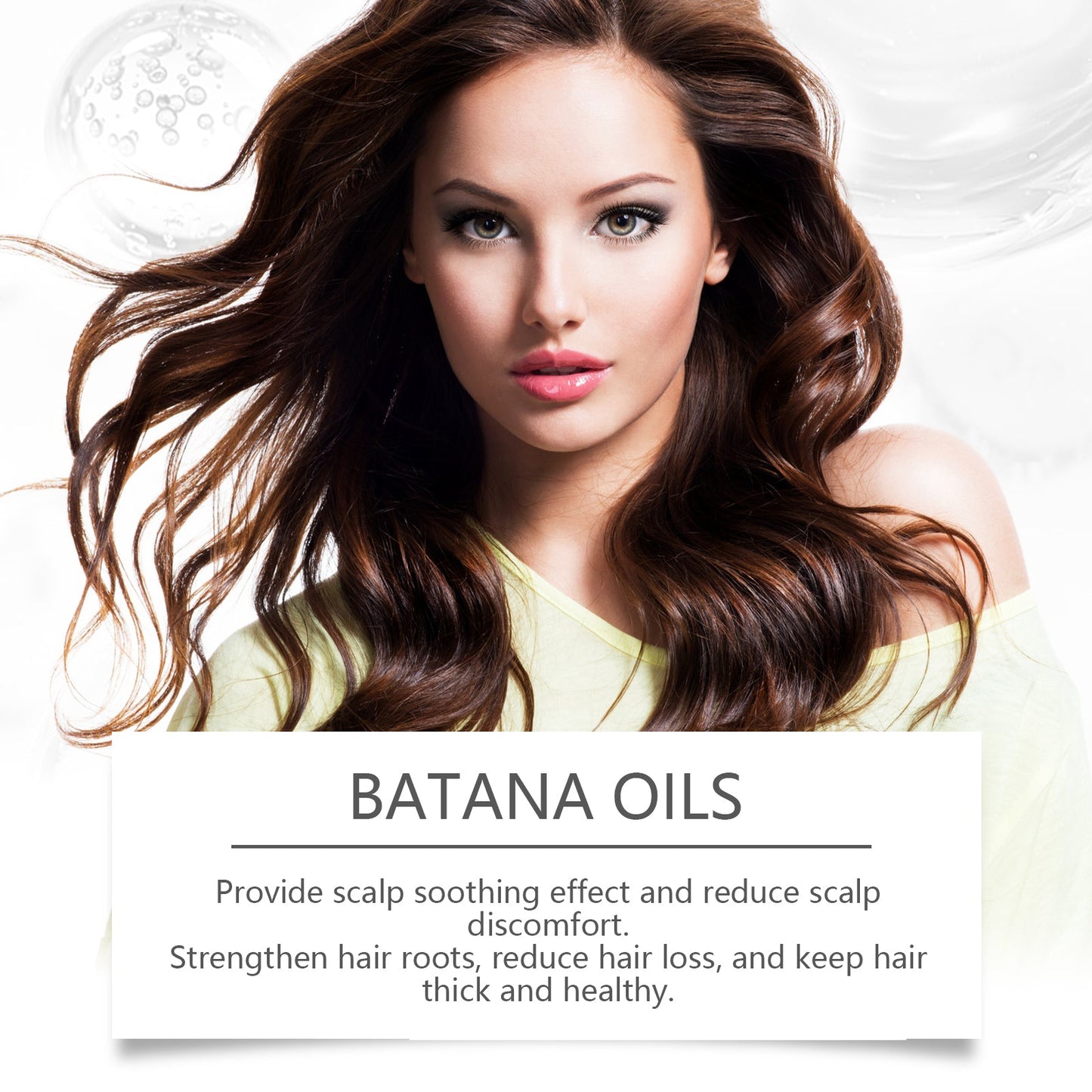 Batana Nourishing Hair Mask, Improve Dry Hair And Frizz Repair Bright And Smooth Hair Mask