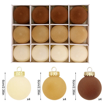 6cm Christmas ball, Christmas tree ornament, holiday decoration