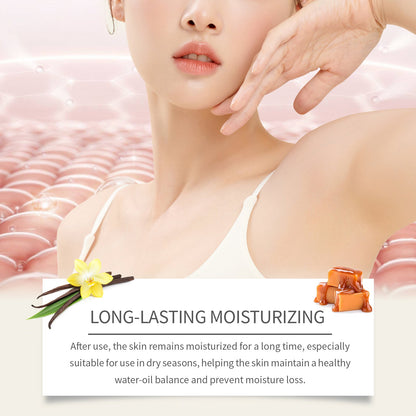Caramel Vanilla Moisturizing Body Lotion Gently Nourishes, Hydrates, Brighens And Moisturizes Tender Skin