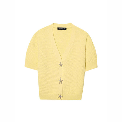 Spring New Style Round Neck Solid Color Loose Knit Sweater