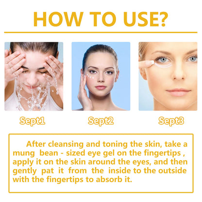 Vitamin E Eye Cream, Lightened Dark Circles Crow's Feet, Firmed And Moisturized Eye Cream