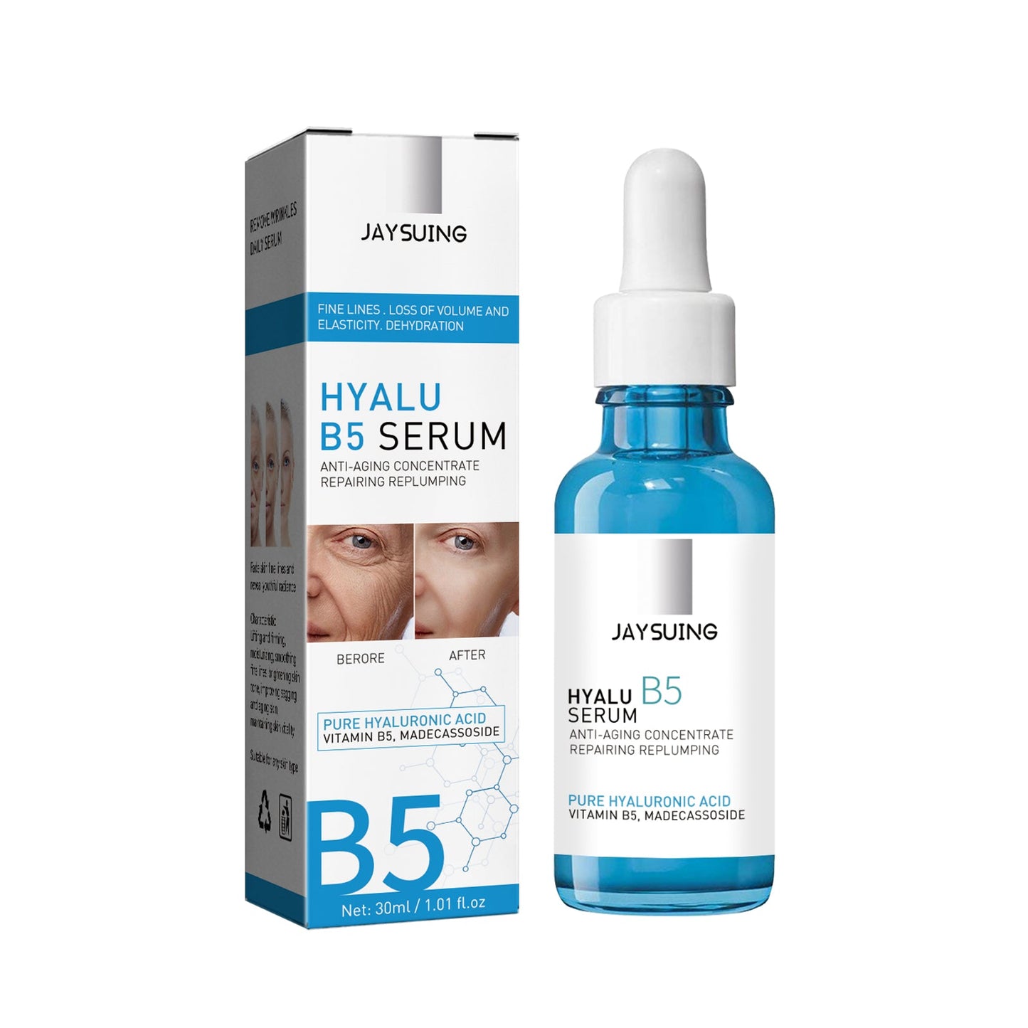 Anti Wrinkle And Firming B5 Essence, Brighten Fade Lines Moisturize Tighten Skin Essence