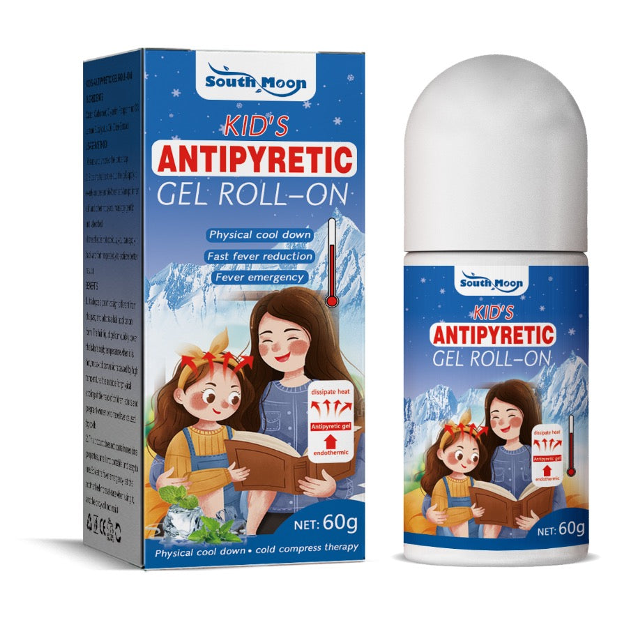 Children's Antipyretic Gel Ball Physical Cooling Spread Heat Dissipation Antipyretic Gel Rolling Ball