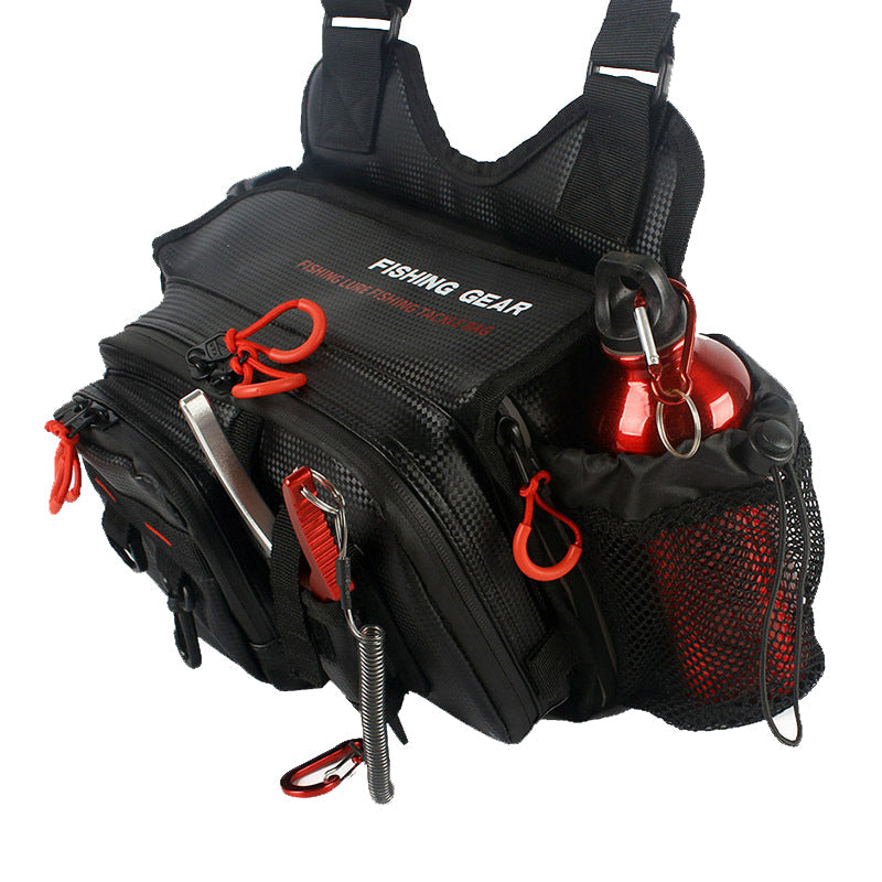 Multi Functional Waterproof Road Sub Bag Fly Fishing Bag Wood Shrimp Bag