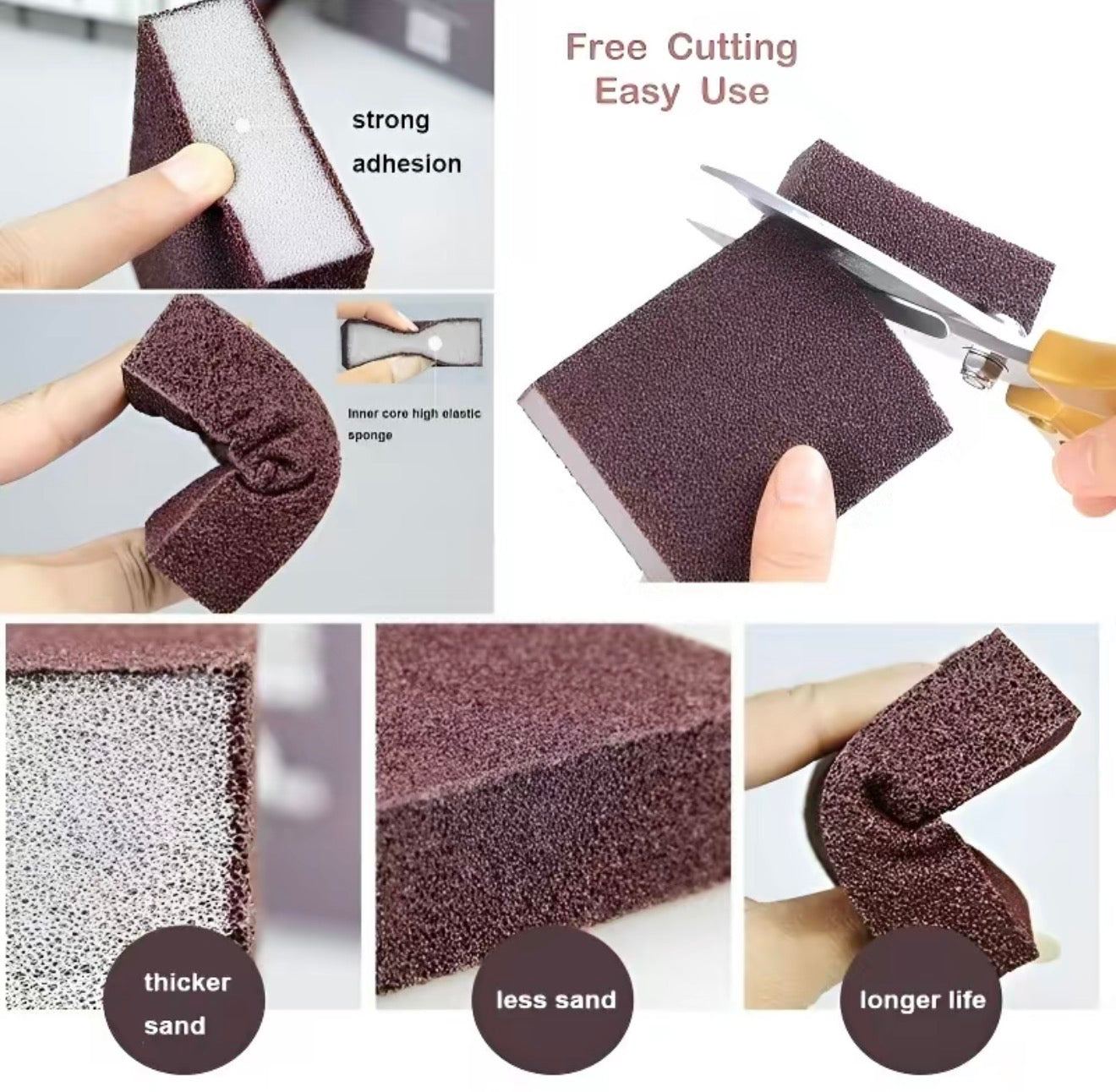 SparkScrub Emery Cleaning Sponge