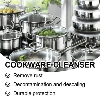 Cookware Cleaner, Kitchen Faucet To Remove Dirt And Water Stains Stainless Steel Rust Cleaning Agent