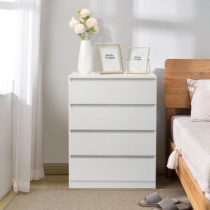 Wood 4 / 8 Drawer Dresser Bedroom Furniture Chest of Double Drawers Cabinet
