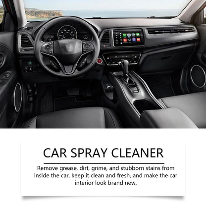 Automotive Spray Cleaner, Automotive Interior Glass Oil Film Decontamination Multi-Functional Foam Cleaner