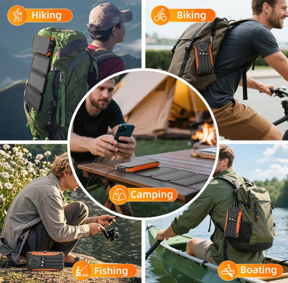 SolarMax Foldable Power Bank