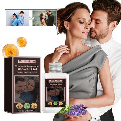 Romantic Fragrance Shower Gel, Gentle Cleansing Beauty Care Fresh Moisturizing Fragrance Shower Gel