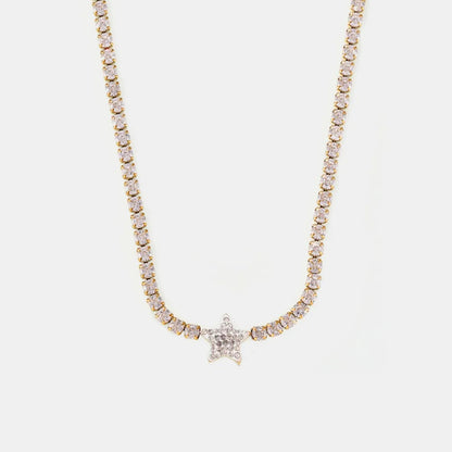 Pendant inlaid with zircon pendant necklace women's necklace high-end accessory