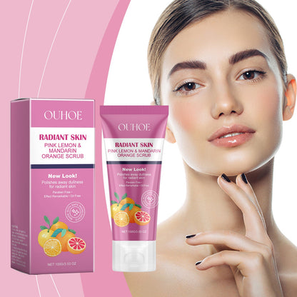 Brightening Face Scrub, Gently Cleansing Exfoliating Dead Skin Brightening Soft Cleansing Scrub