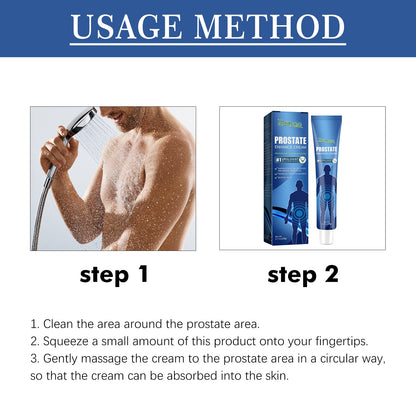 Prostate Enhance Cream, Body Care To Relieve Male Prost Discomfort Care Massage Topical Acupoint Cream