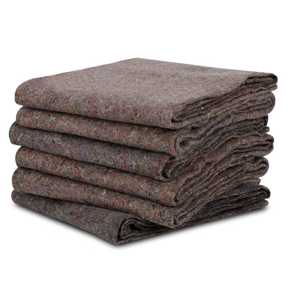12 Pack Heavy Duty Moving Blankets 54” x 72” Shipping Furniture Protection Pads