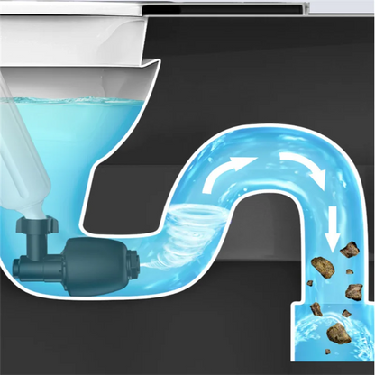Toilet Dredge Sewer Household Artifact WC Pipeline Blockage Tool Suction High Pressure Pneumatic Pipe Dredger Unblocker
