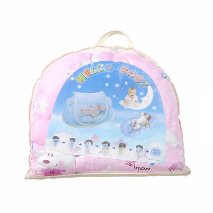 New baby folding mosquito net without installation bottomless Mongolian yurt mosquito net foldable baby mosquito net