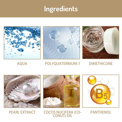 Deep Conditioner For Improving Dry Hair, Moisturizing And Smoothing Hair Conditioner