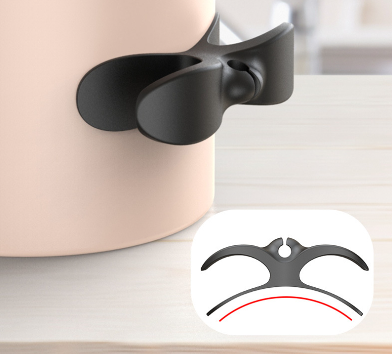 Kitchen storage wire plug fixing device wire clamp household cable organizer wall sticker non punching power cord winding device