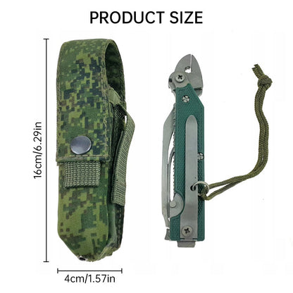 Cold - war Russian 6E6 multi - functional outdoor EDC folding tool pliers set