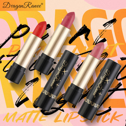Gilt Pearlescent Dragon Fruit Peach Pink Lipstick Slightly Flashing Lipstick Moisturizing And Shining With Fine Flashing Bean Paste Mermaid