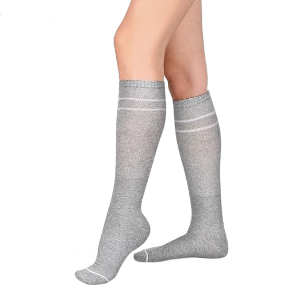 Pregnant women's elastic compression socks mid length calf socks pressure socks women's jump rope elastic cycling socks