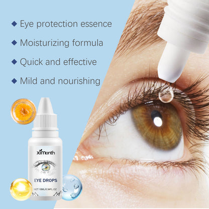 Eye Drops, Eye Moisturizing Drops Relieve Dryness Soothing Moisturizing Maintenance Eye Health Care Solution