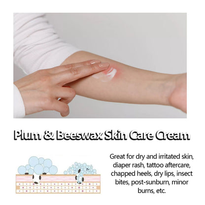 Beeswax Skin Cream Moisturizes Skin, Relieves Dry Skin, Sunburn, Mosquito Bites And Itch Relief Cream