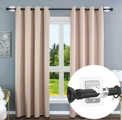CrystalFix Curtain Rod Hooks Set