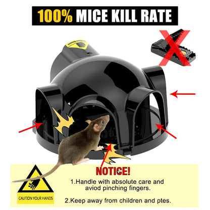 Strong Snap Mouse Rat Traps-High Sensitive Snap Big Plastic Mouse Trap Rodent Catcher