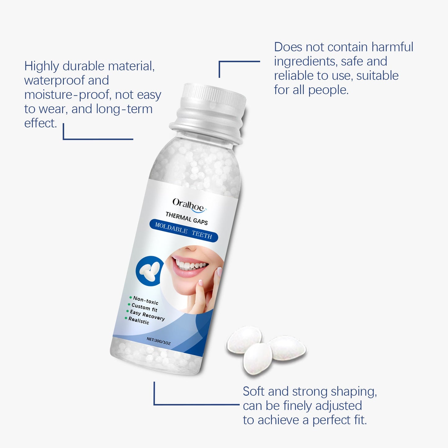 Can Shape Solid Dental Glue To Modify Teeth Temporary Hole Filling Glue Denture Glue