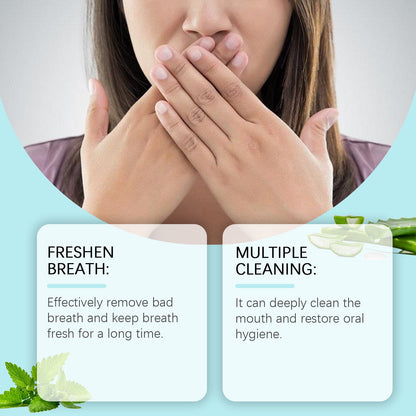 Breath Freshening Mouthwash Fresh Breath Daily Care Teeth Cleaning Odor Mouthwash