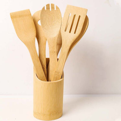 Cooking Spoon With Holder
