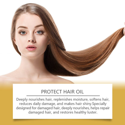 Morocco Hair Care Essential Oil Capsules Improve Dry Hair And Irritated Hair, Soft And Moisturizing Hair Care Essential Oil