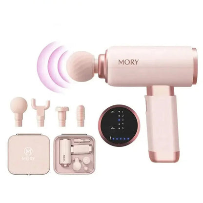 Deep Tissue Sport Fitness Massage Gun Vibration Therapy Percussion Relaxation Body Fascial Muscle Massager Pain Relieve