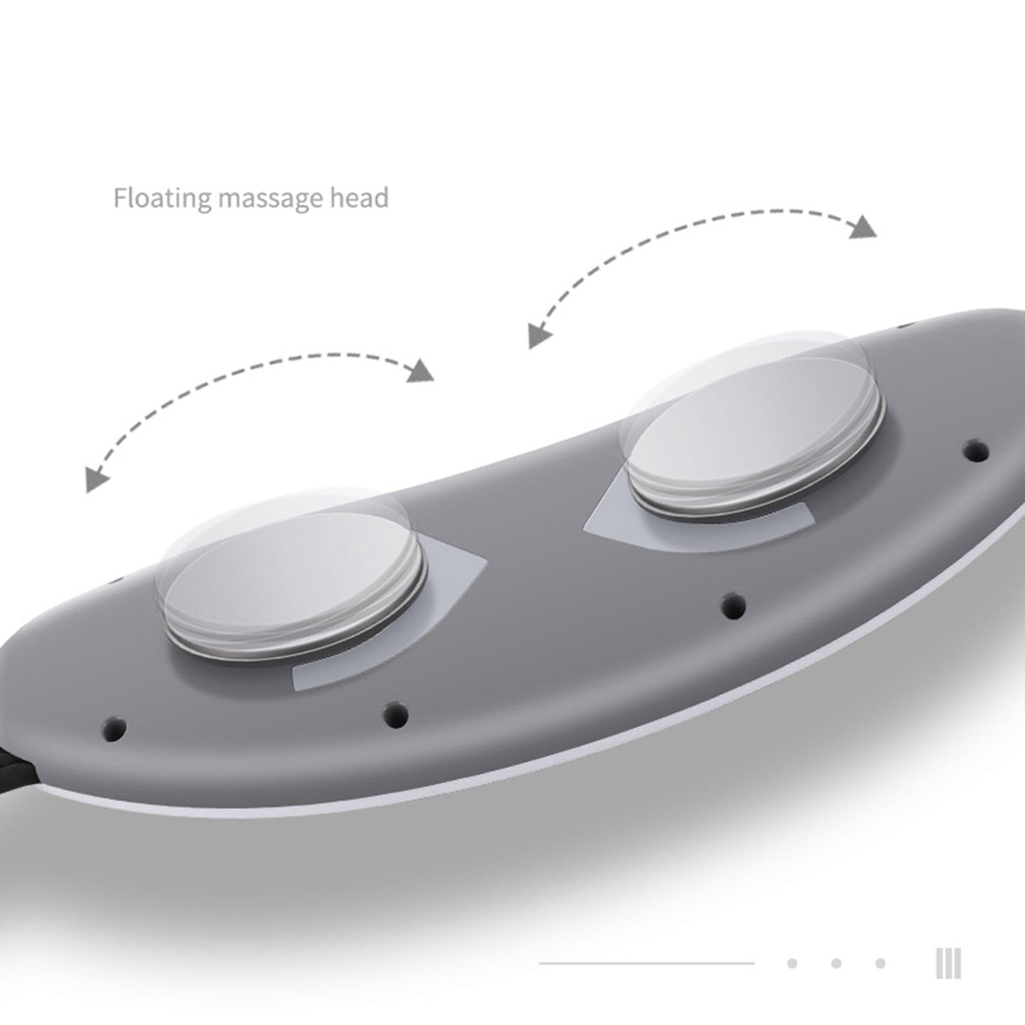EMS Waist Massager Heating Pad for Back Pain Heat Belly Wrap Belt with 5 Modes Auto Shut Off for Lumbar Abdominal Leg Cramps