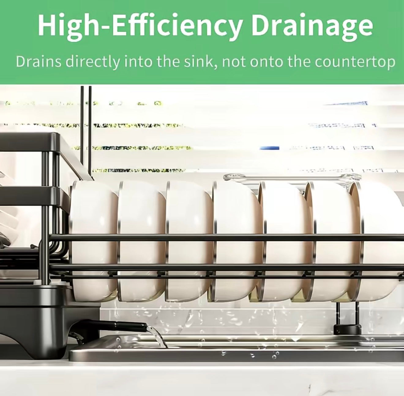 SpaceDry Dish Rack