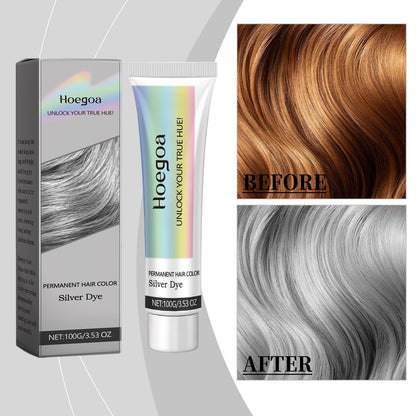 Grey Hair Cream Moisturizes Hair For A Long Time
